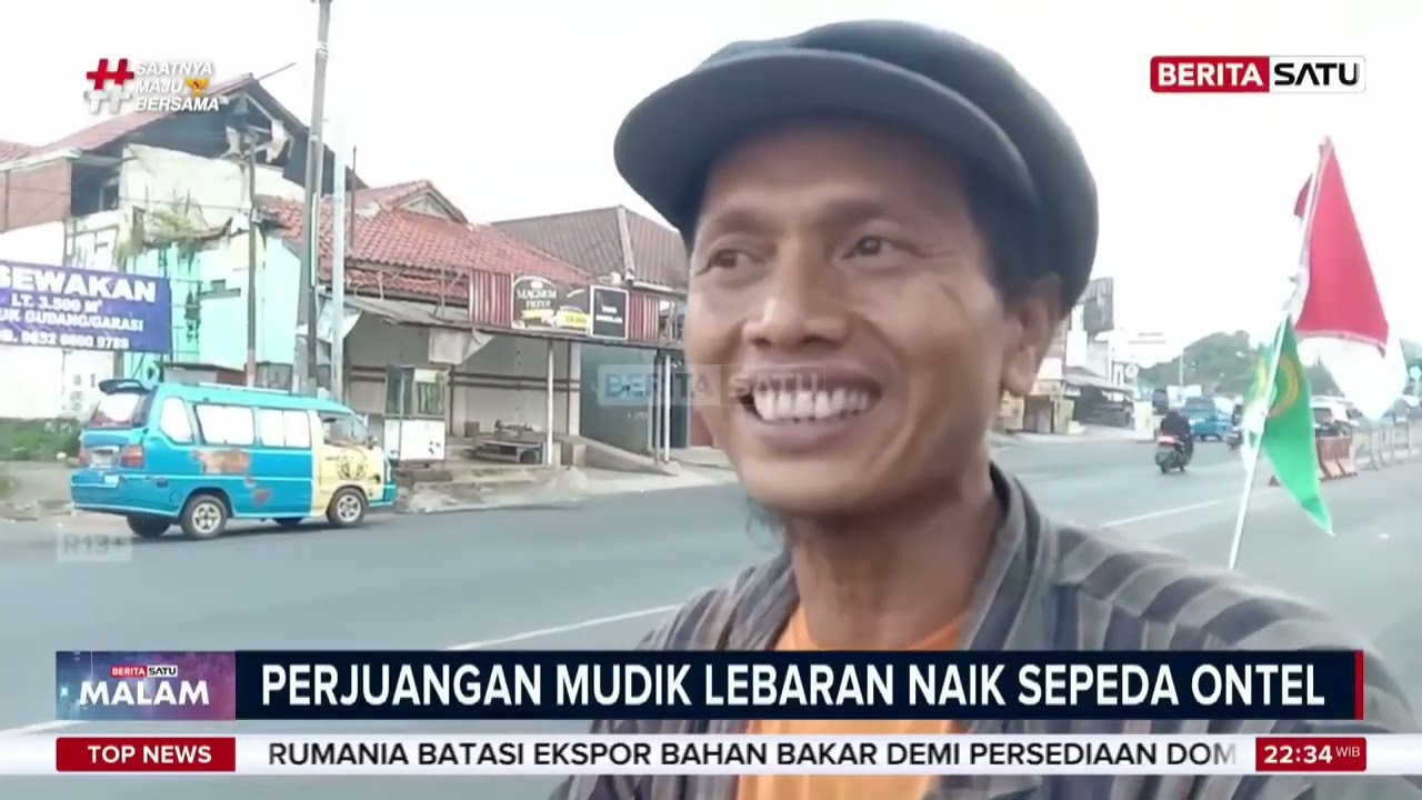 Kisah Porter di Pasar Senen Mudik Gowes Sepeda Ontel ke Surabaya #Beritasatu