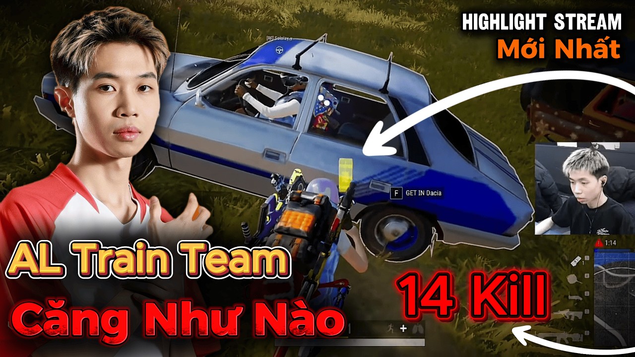 PUBG Himass H&ograve;m H&ograve;m 14 Kill Tại H&agrave;n 🇰🇷, Train Team Cho PGS 2 | Highlight Stream Mới Nhất.