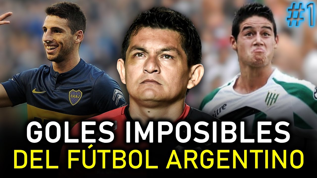 GOLES MUY DIFÍCILES DE REPETIR #1 (Fútbol argentino)