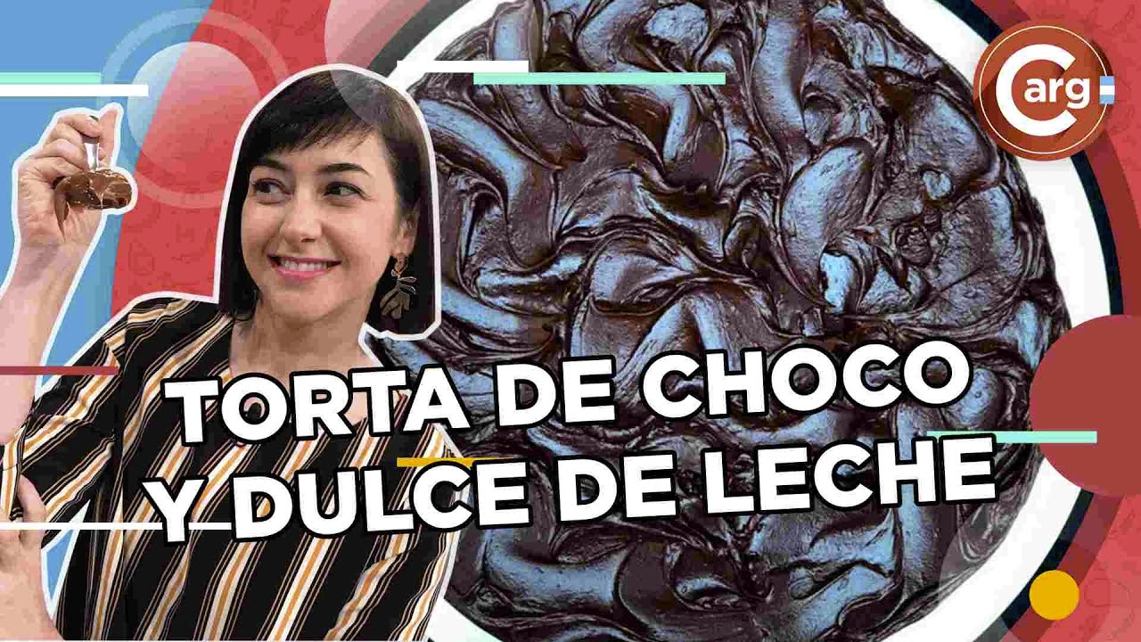 TORTA DE CHOCOLATE Y DULCE DE LECHE