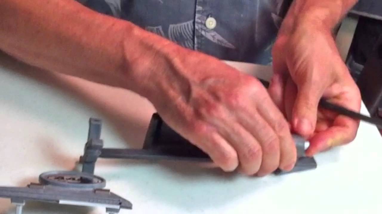 Fletching an Arrow using the Arizona 