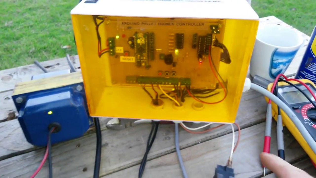 Arduino Pellet Burner prototype (Completed)