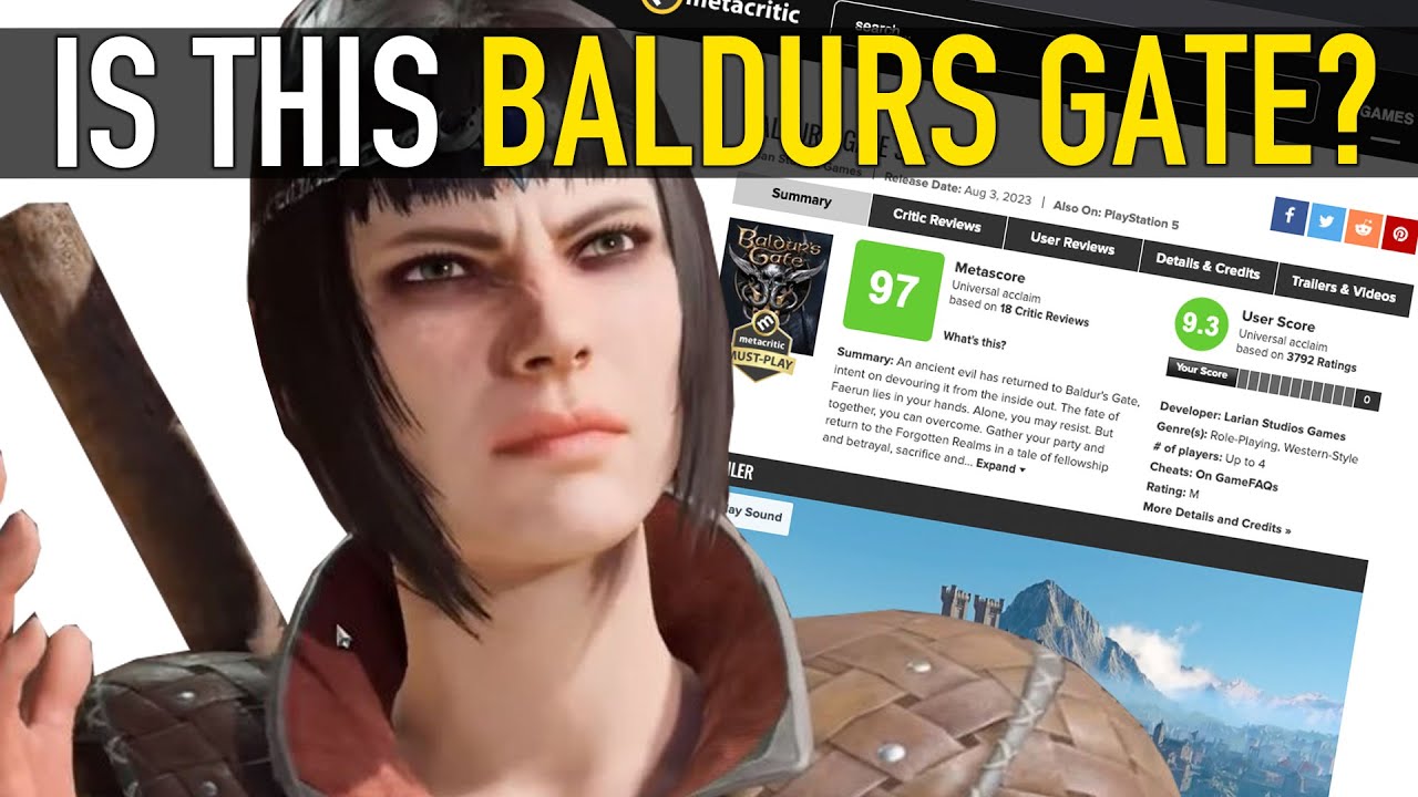 Baldurs Gate 3 так хорош!... Так почему же я разочарован?