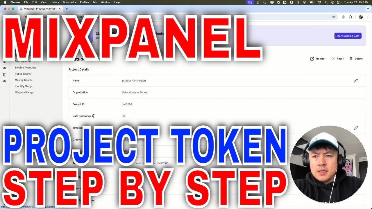 ✅ Как найти токен проекта Mixpanel 🔴