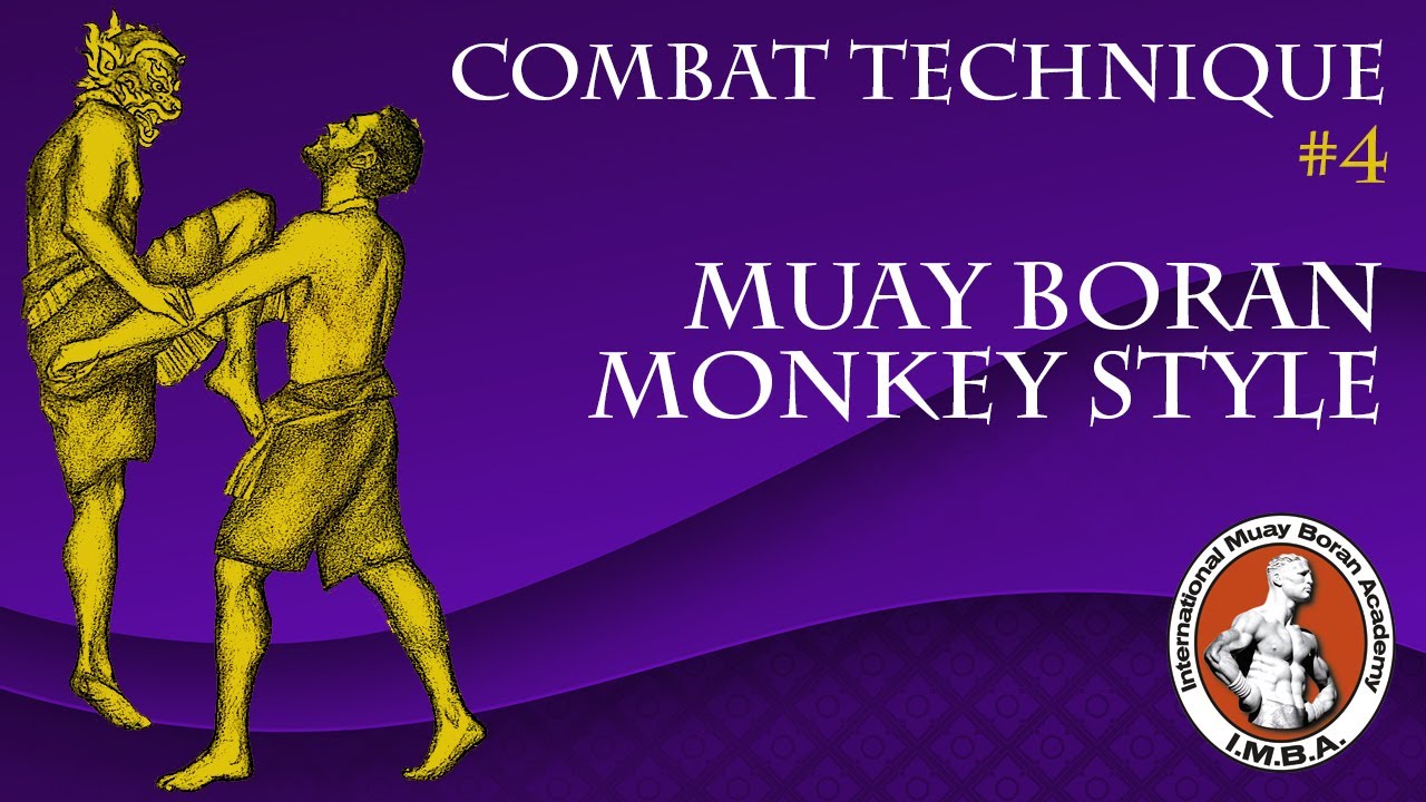 Muay Boran Monkey Style.Offensive technique n.1