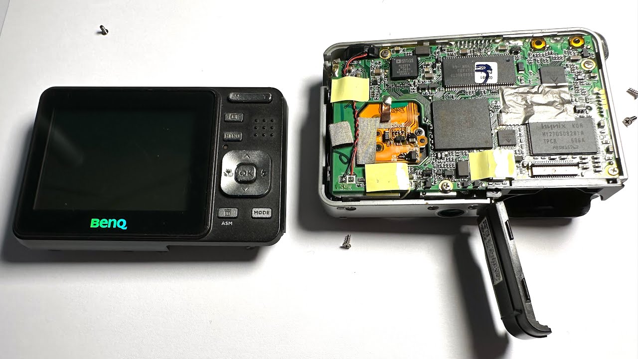 Benq DC C740 Digital Camera Disassembly