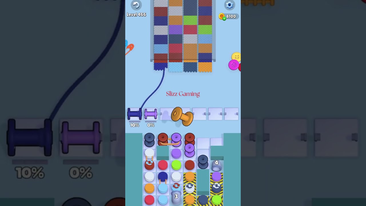 Knit Out - Level 466 Solution