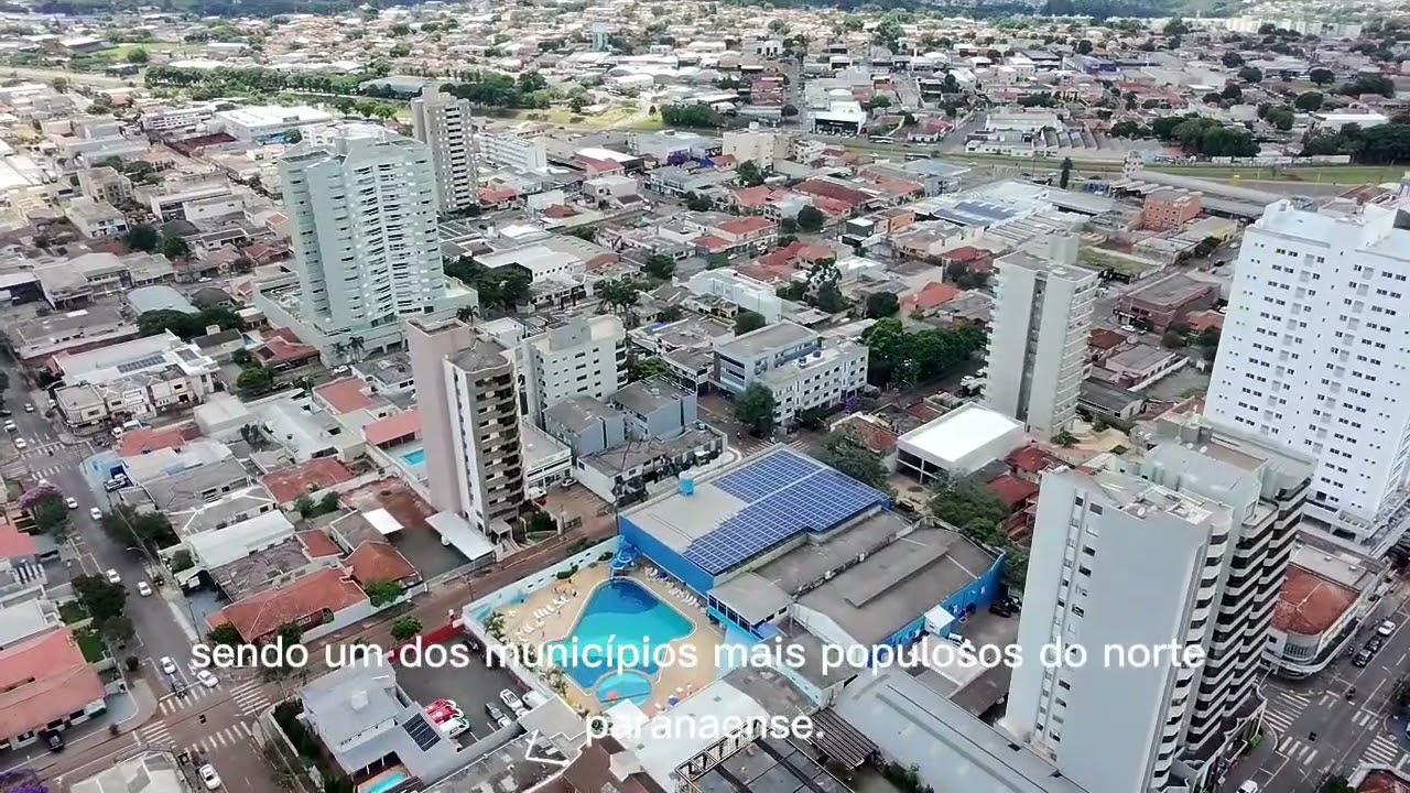 Cidade de Arapongas pr Brasil 