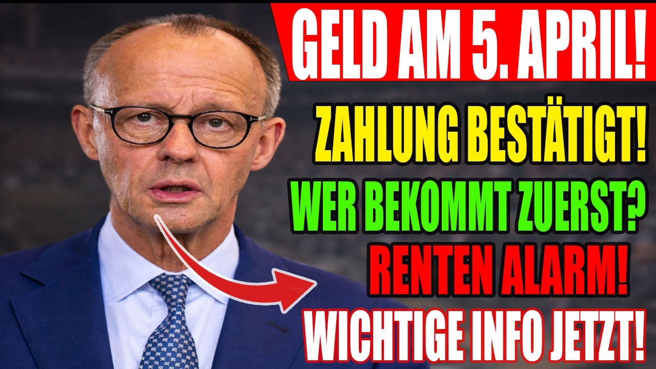🚨 Rente April 2026 | Auszahlung am 5. best&auml;tigt | Wer bekommt zuerst Geld?