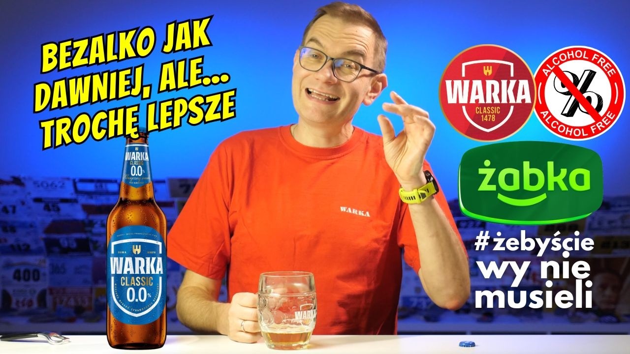 Warka Classic 0,0% - Bezalkoholowe - Żywiec (Heineken)