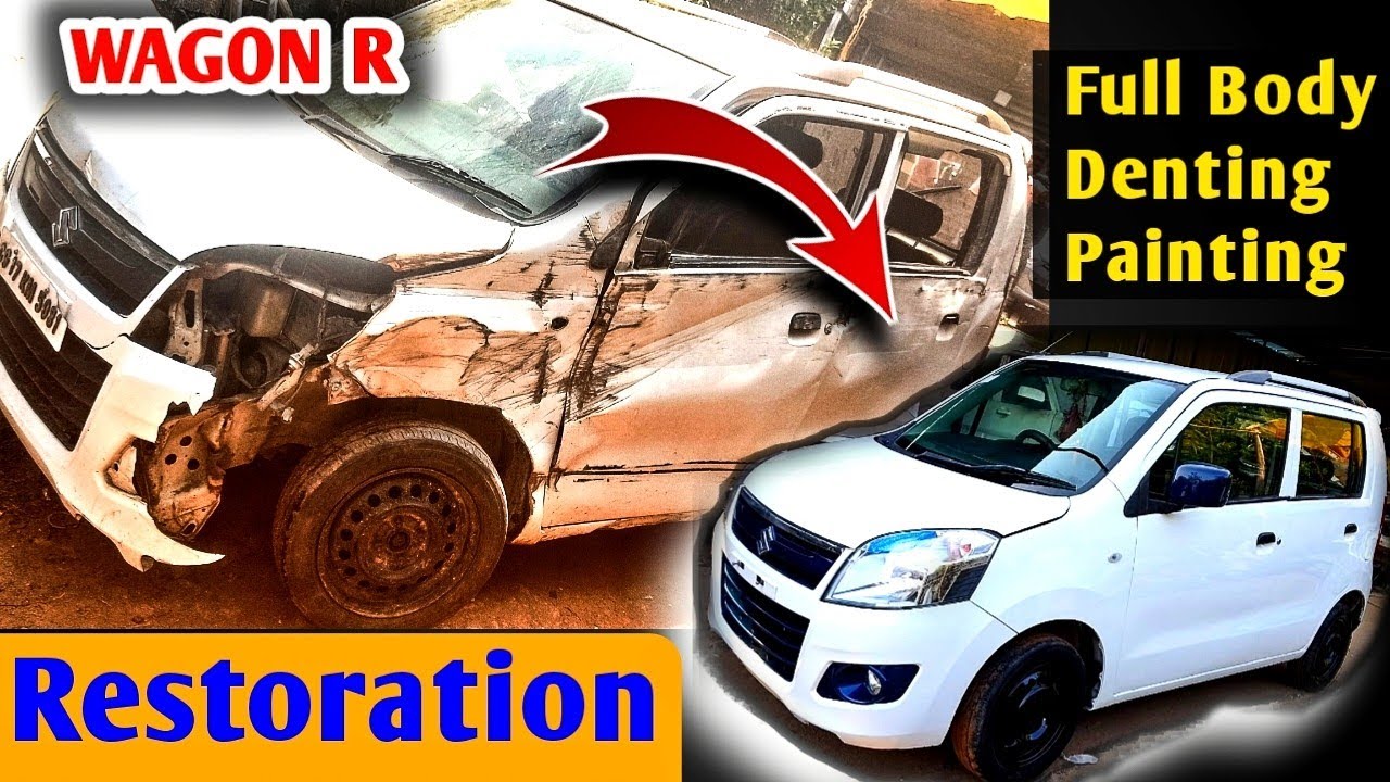 How Much Does it Cost to Paint a Wagon R?#marutisuzuki #wagonr #painting