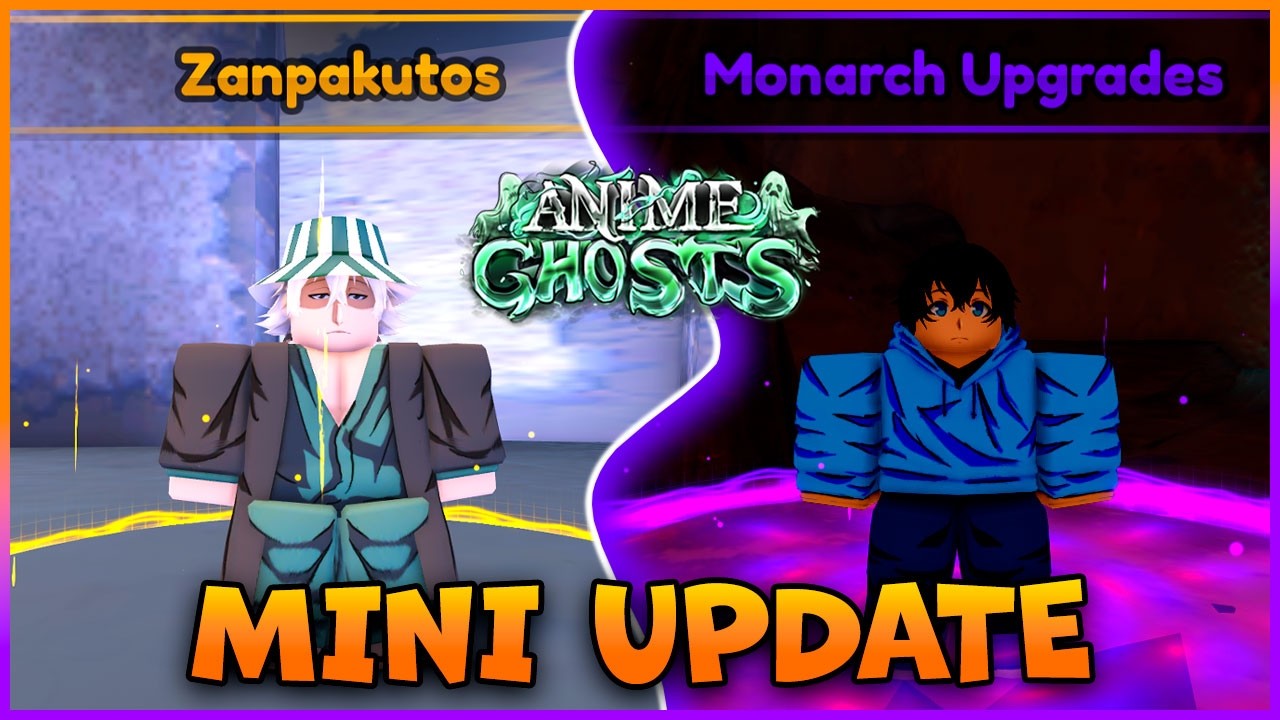 Mini Update SURPRESA Com NOVOS GACHAS no ANIME GHOST