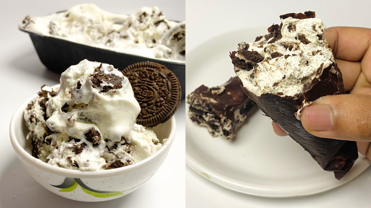 2 Easy Homemade Oreo Ice Cream Recipes (No Ice Cream Machine)