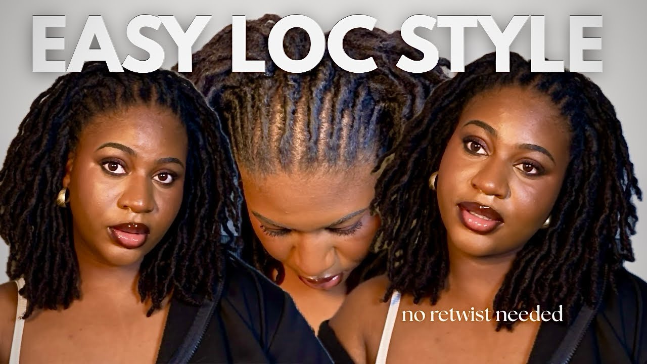 How To Style Your Locs Without a Retwist 