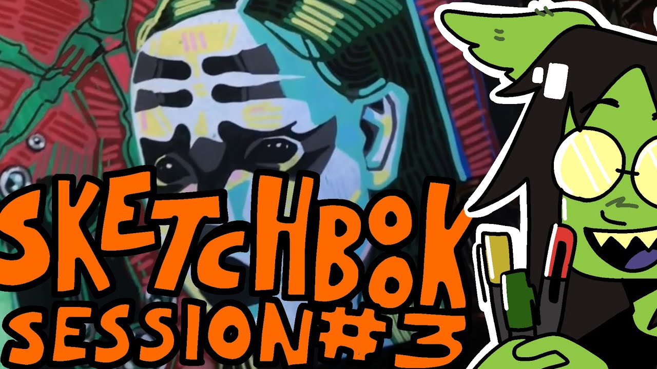 Breaking in new poscas! || SKETCHBOOK SESSION