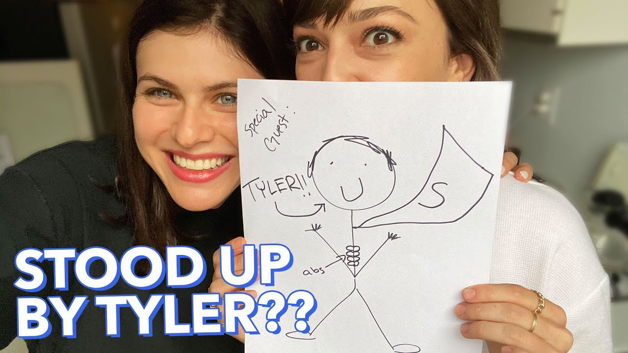Alex and Kate Make Tyler Hoechlin Dinner | Alexandra Daddario