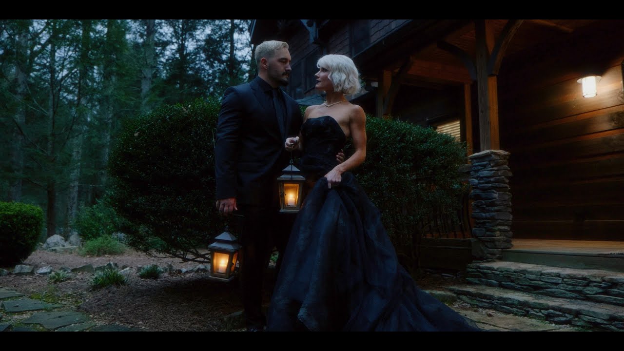 Magical Spells and Candlelit Lanterns for a Nighttime Wedding to Remember