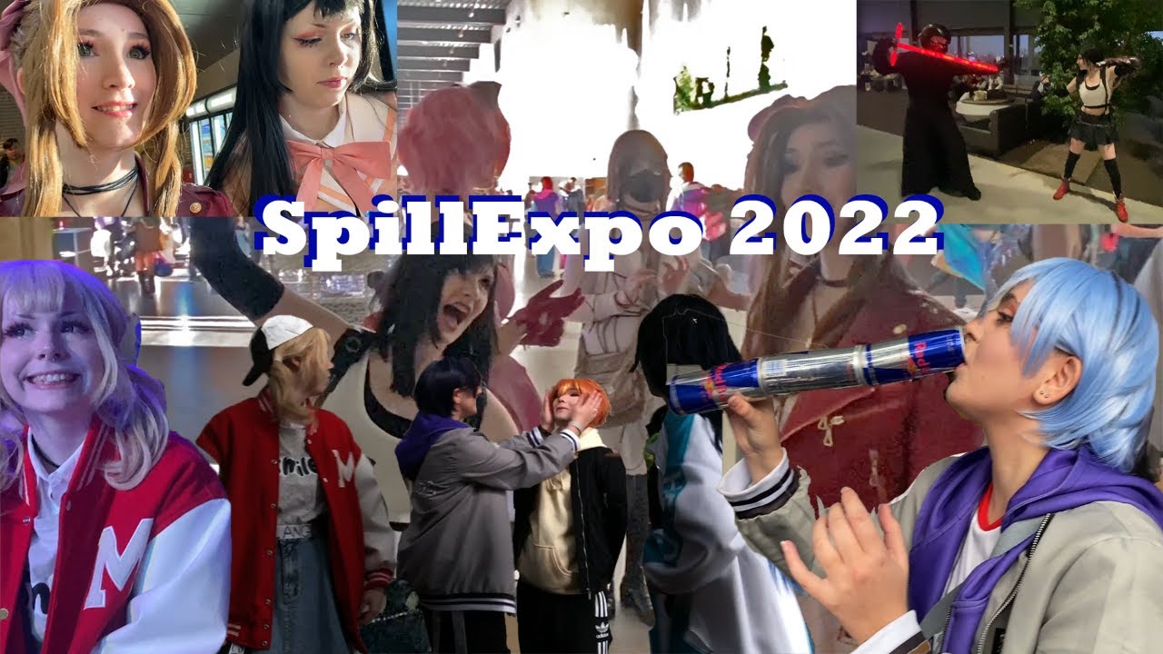 Приём Redbull и странный парень!?!? | Видеоблог с косплей-конвента Spillexpo 2022