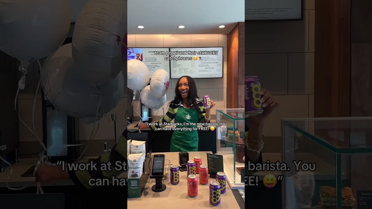 Какой бы у вас был слоган для Starbucks? #poppi #shortsfeed #shortsvideo #shorts