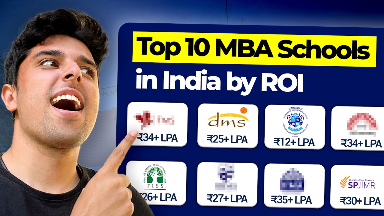 Top 10 MBA Schools in India by ROI