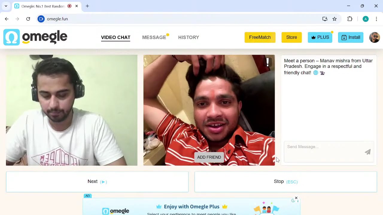 TALK TO STRANGERS ON OMEGLE DATE=7/MAR/2026