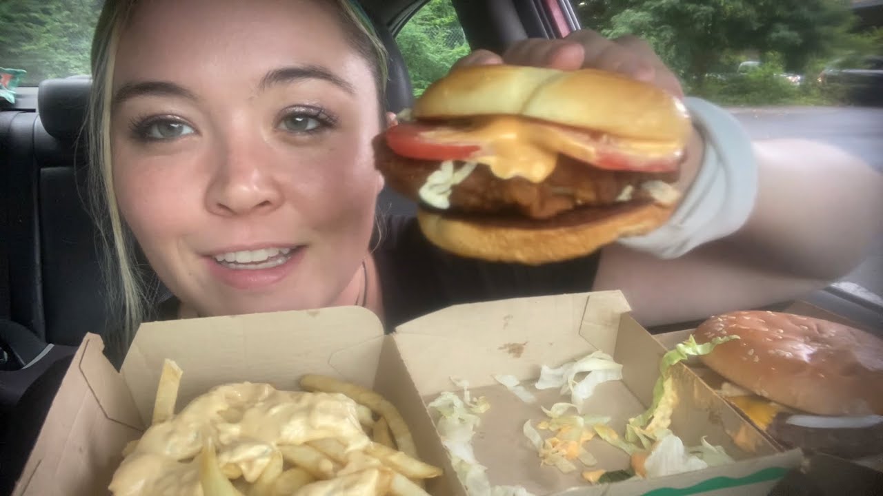 After work Snackin MCDONALDS MUKBANG