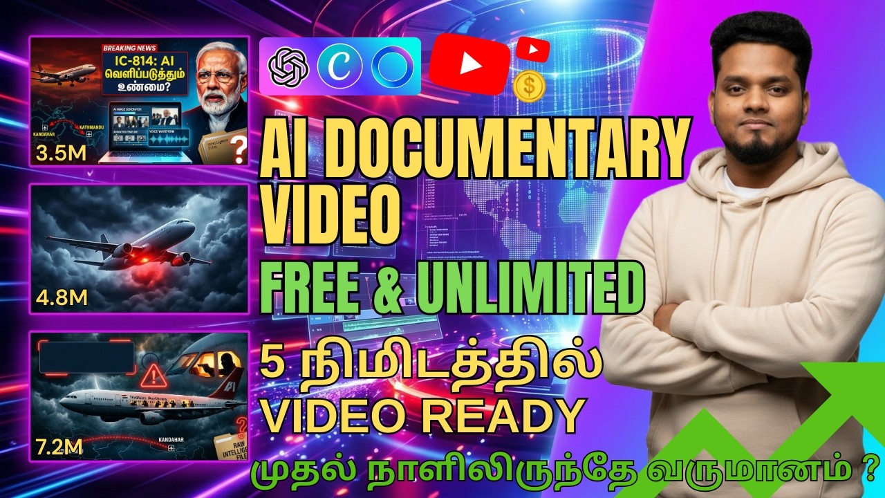 How to Create AI Documentary Videos (Step-by-Step) Full Tutorial | FREE Tools, No Watermark