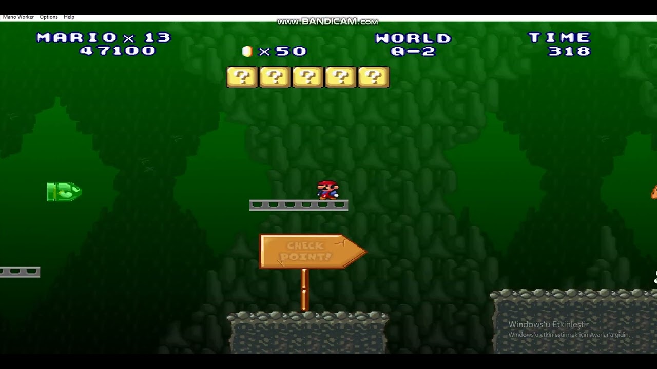 Mario Worker Elite Letter Worlds World Q