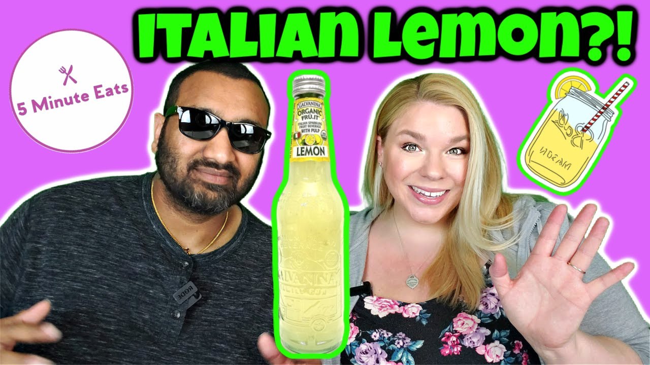 Galvanina Sparkling Lemon Organic Fruit Drink Review