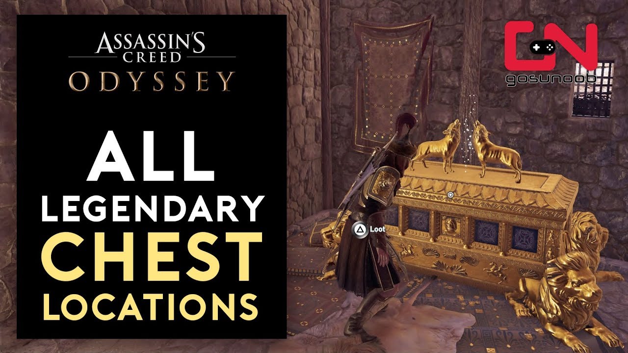 Assassin's Creed Odyssey - All 17 Legendary Chest Locations