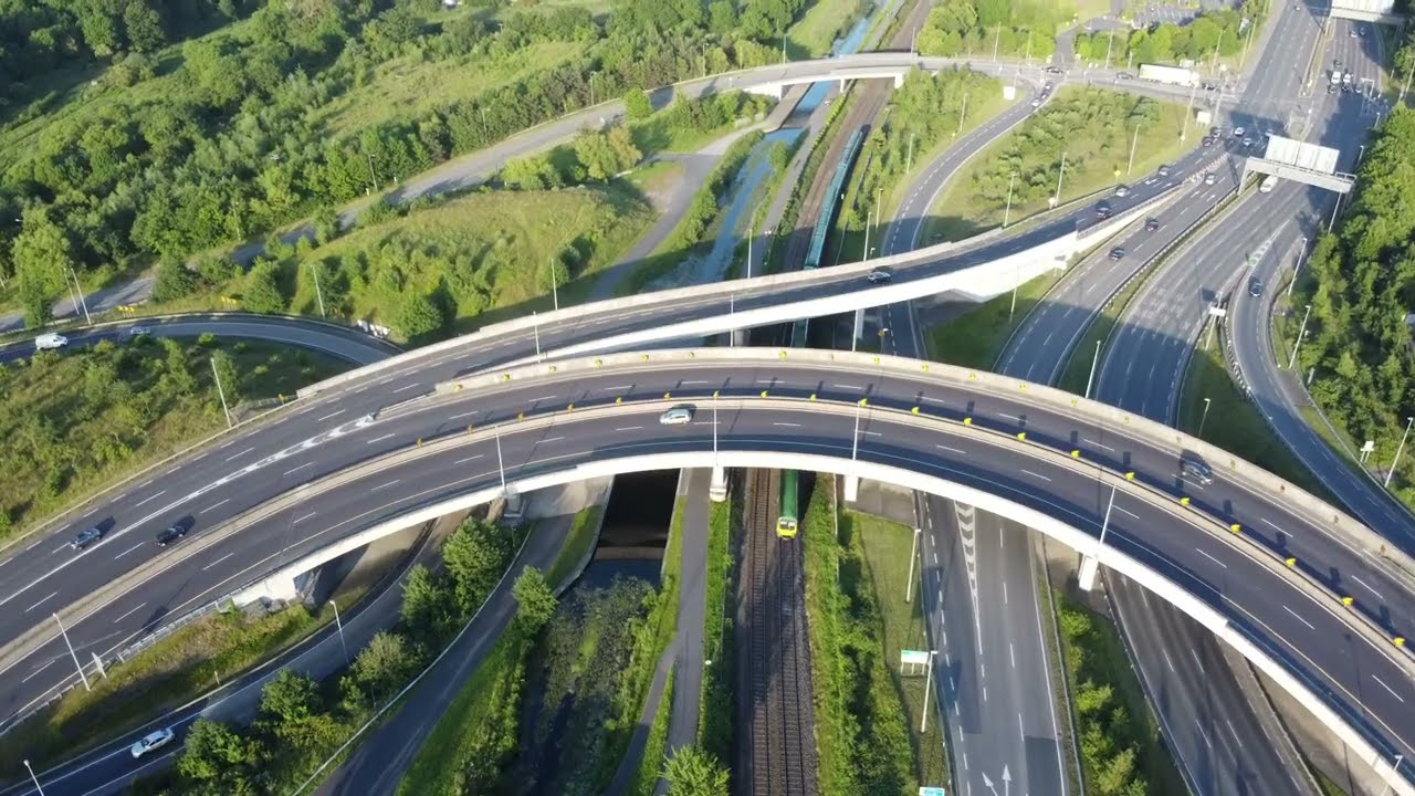 M50, Dublin, Ireland 🇮🇪 Exploring with DJIMINI2