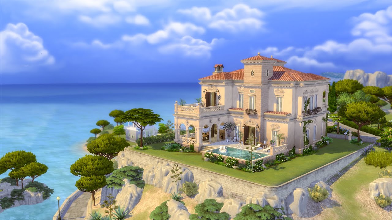 Italian Villa | Stop Motion | The Sims 4