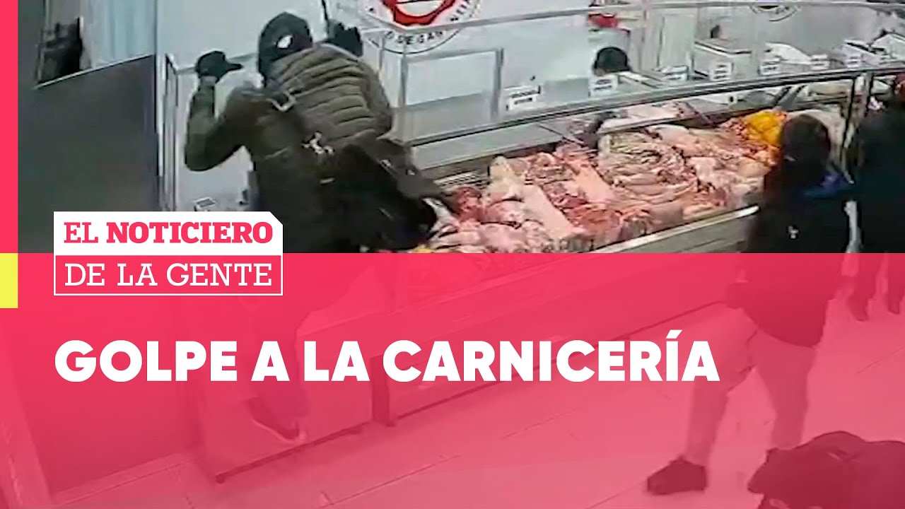 La BANDA de DELINCUENTES que se dedica a ROBAR CARNICERÍAS en LANÚS #ElNotidelaGente