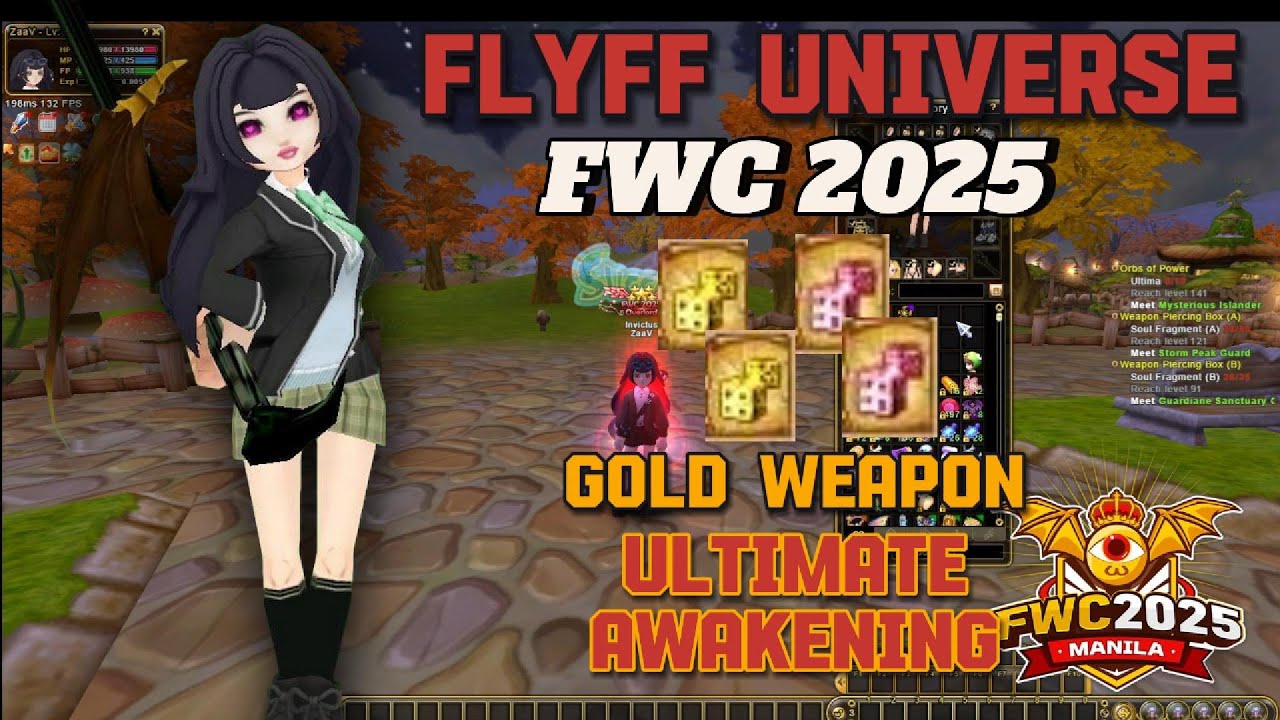 Golden Exchange + Scroll of Ultimate Power & Bonus | FlyFF Universe FWC 2025