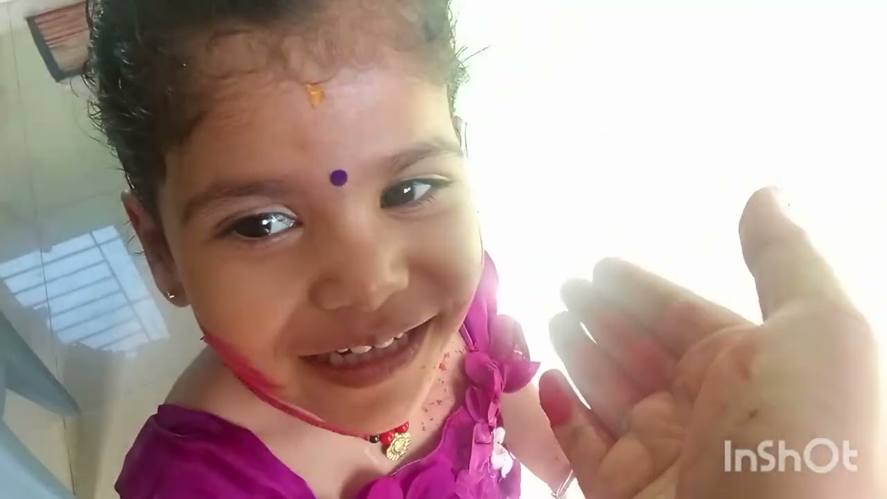 ହୋଲି ଖେଳ ରେ ମଜା କଲୁ ପୁରା ପରିବାର// #vlog #bangalore #food #holi @soman_priya_putulu 
