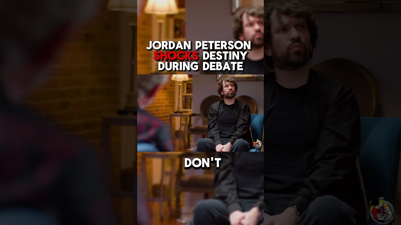 Джордан Питерсон шокирует Destiny во время их дебатов #destinydebate #dgg #destiny #politicsdebate