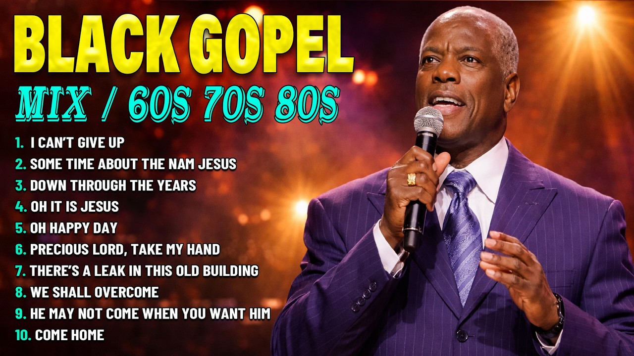 Sunday Morning Old School Gospel –Legendary Black Gospel Songs from the 60s 70s 80s Worship Classics