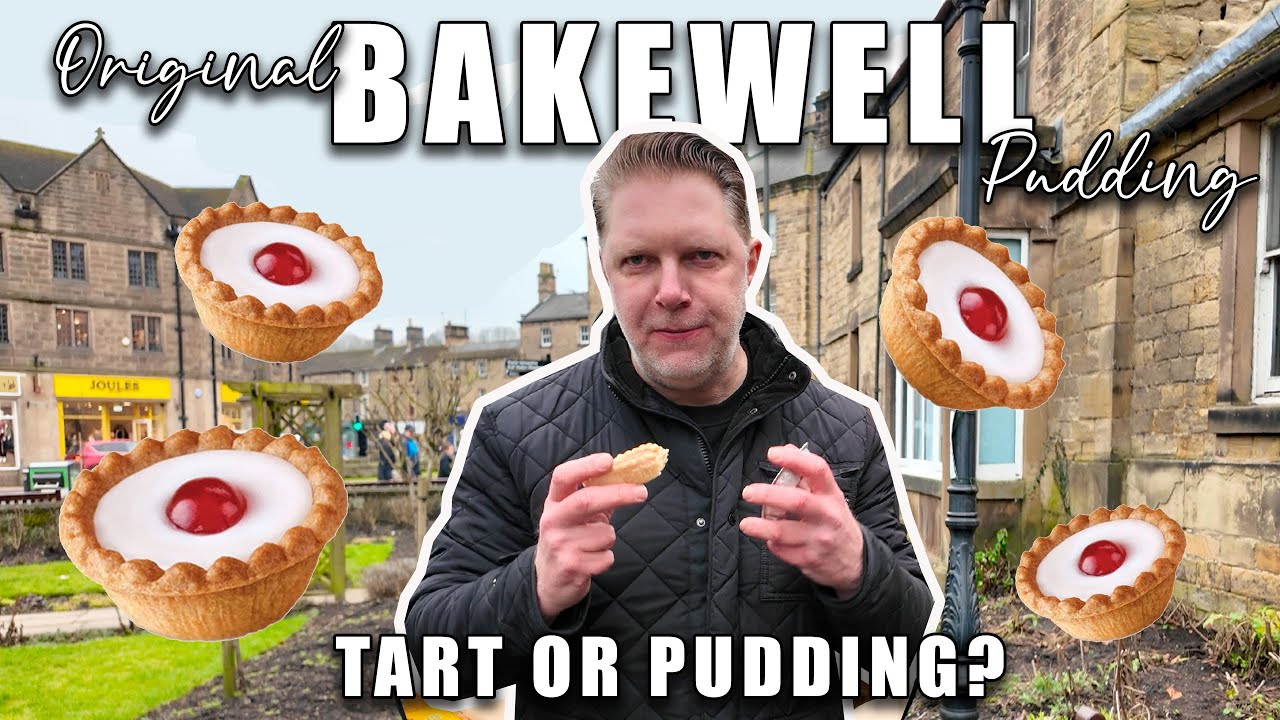 Which is better? The Bakewell Tart or Bakewell Pudding, Taste tests in Bakewell, Derbyshire!