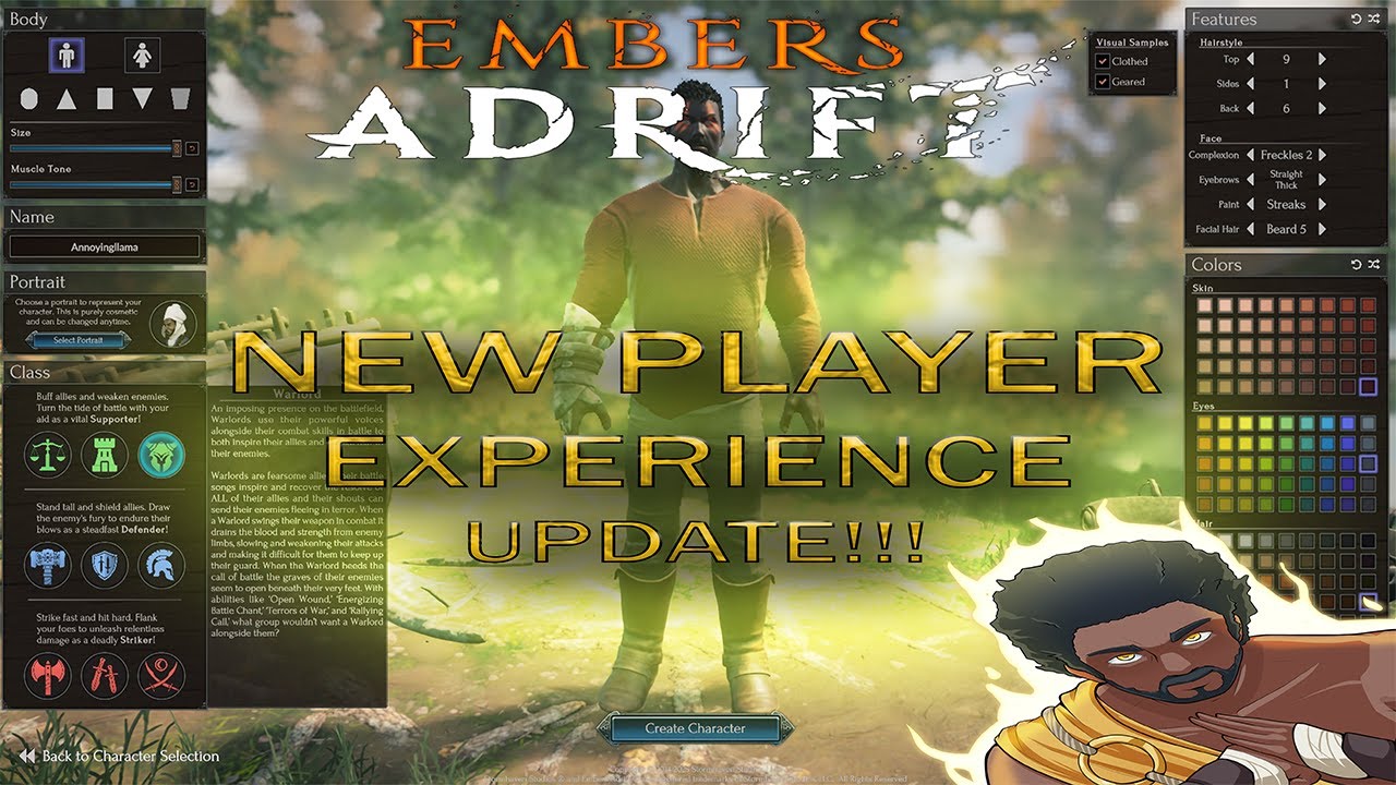 EMBERS ADRIFT NEW PLAYER EXPERIENCE UPDATE!!!
