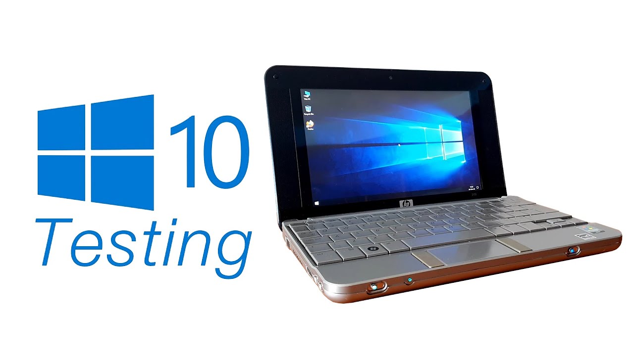 WINDOWS 10 running on HP 2133 Mini-Note PC