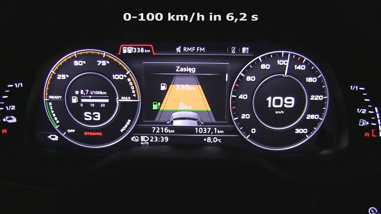 Audi Q7 e-tron przyspieszenie (0-100 km/h oraz 70-120 km/h) :: [1001cars]