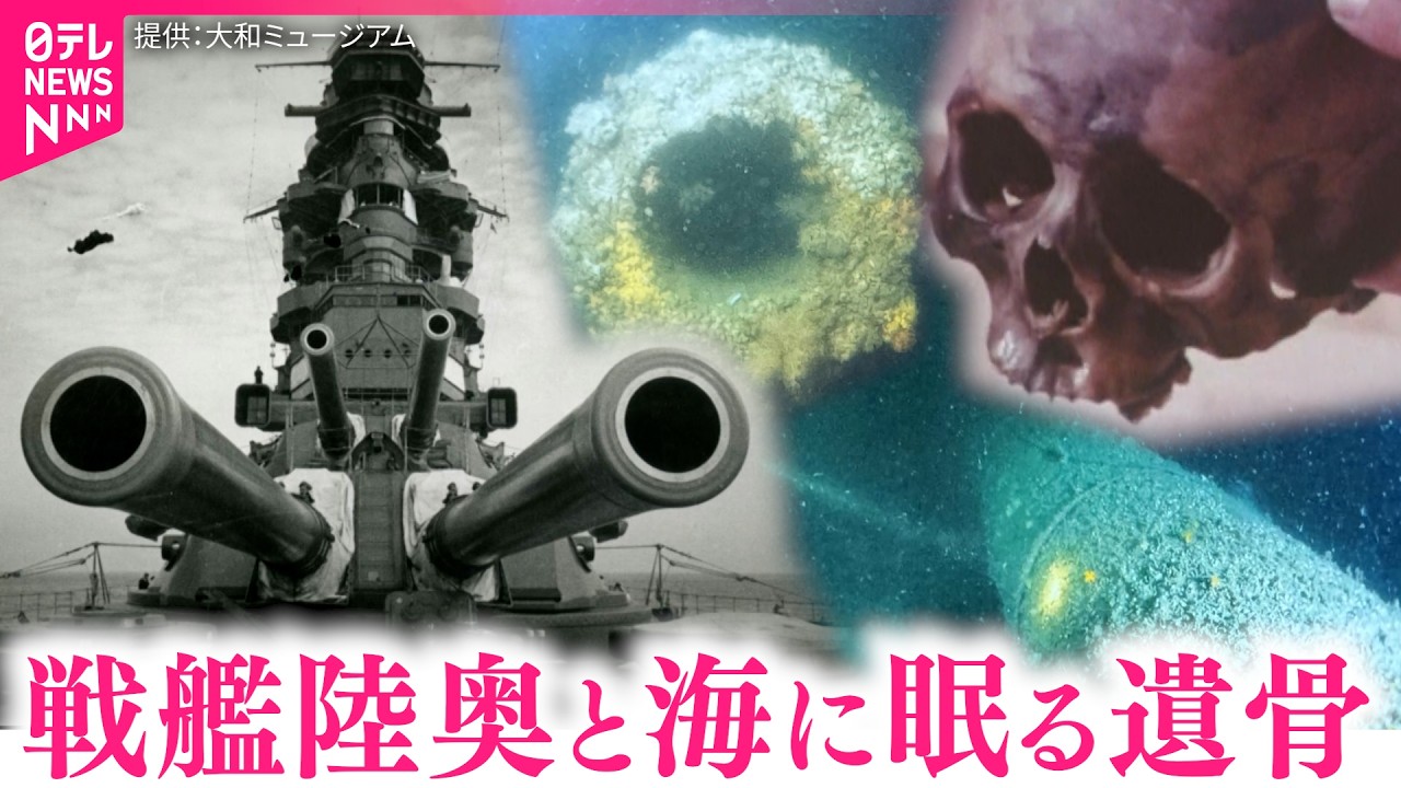 【戦艦陸奥】今も海の底に&hellip; 爆発で1121人が死亡  撮影するダイバーと引き揚げ事業者の思い　広島　NNNセレクション