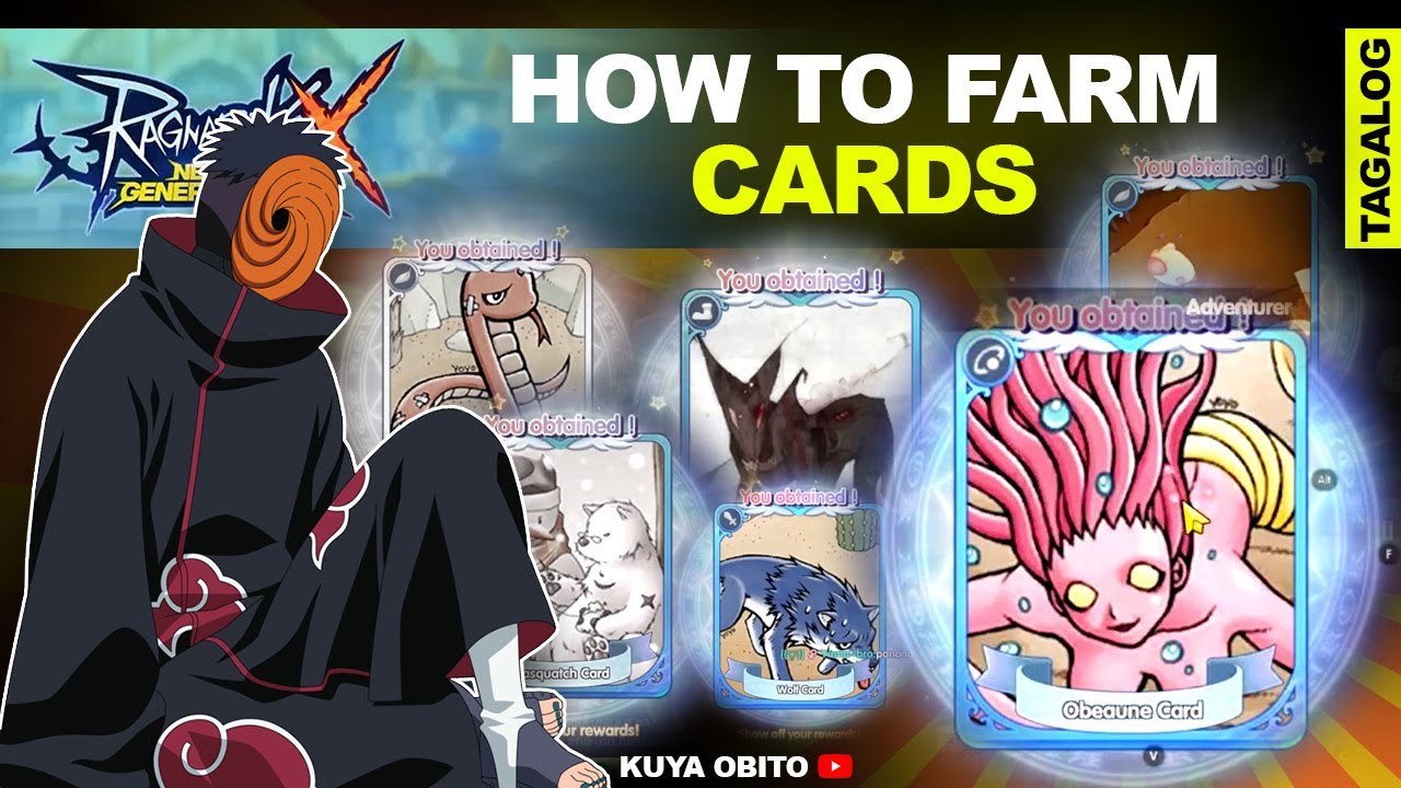 HOW TO FARM CARDS IN RAGNAROK X: NEXT GENERATION | INCREASE CARD DROP CHANCE?! | ROX CARD DROP HACK