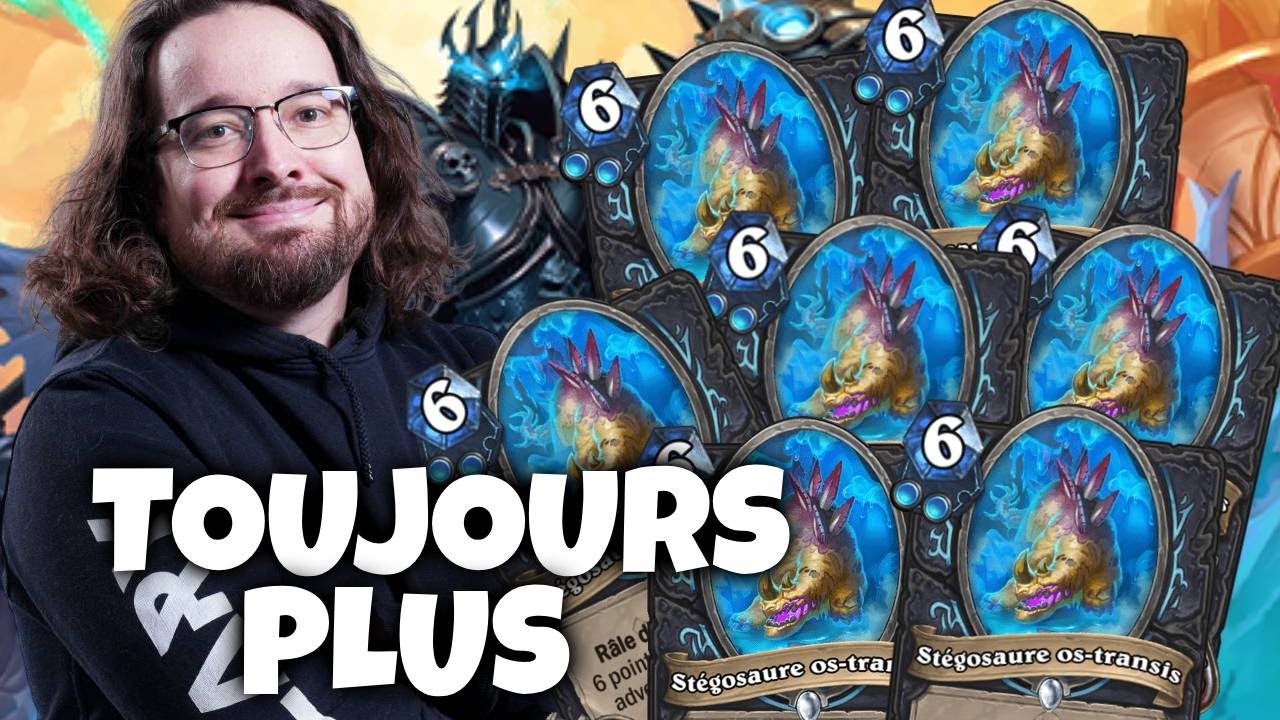 Le DECK STEGOSAURES prêt pour le tournoi !!