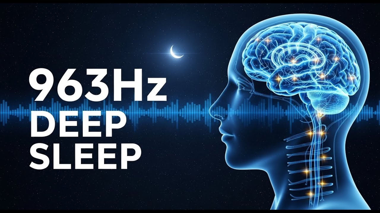 Pure 963Hz Solfeggio: Heal Your Soul While Sleeping 🕯️
