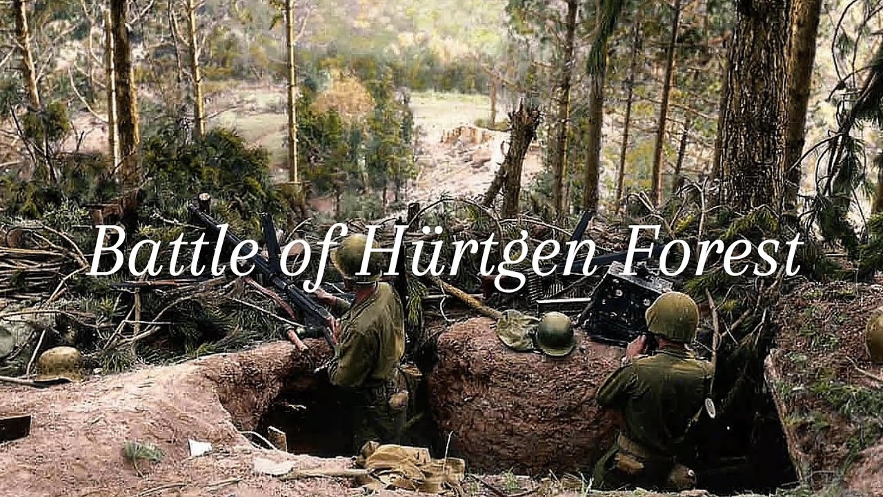 Battle of H&uuml;rtgen Forest | WW2 Edit