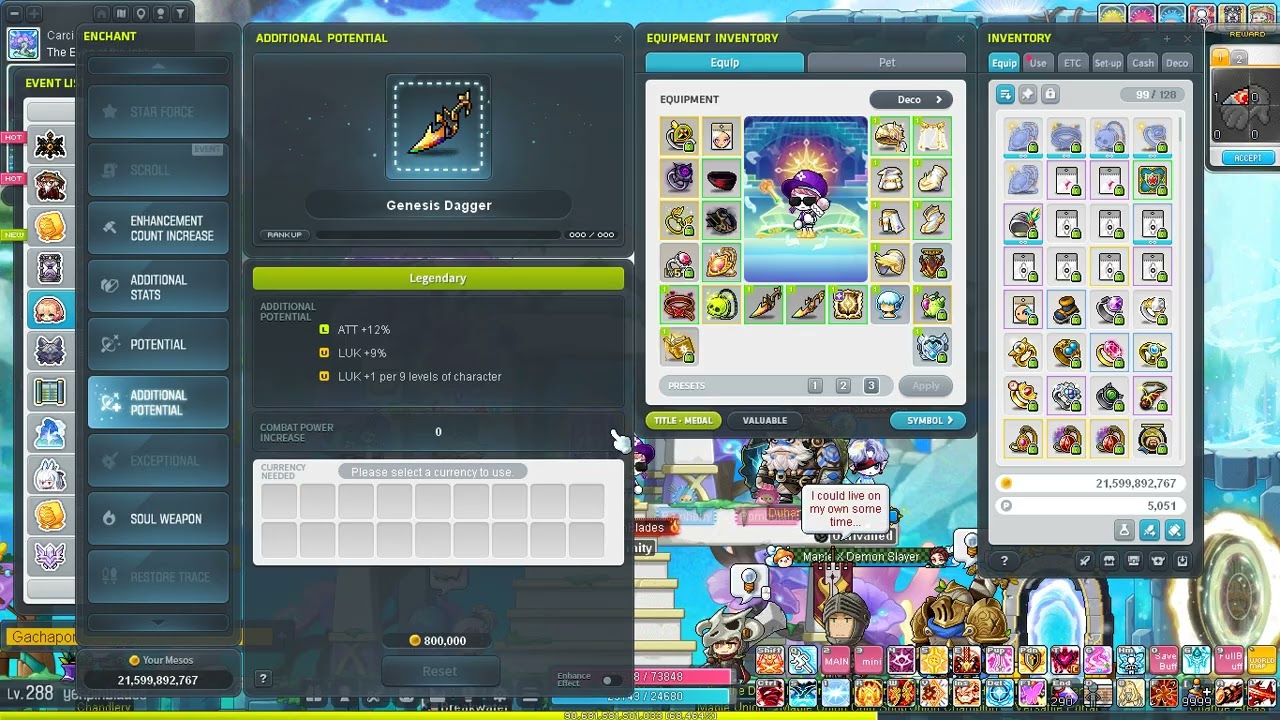 MapleStory 2026 01 24 Add Pot On Genesis Dagger