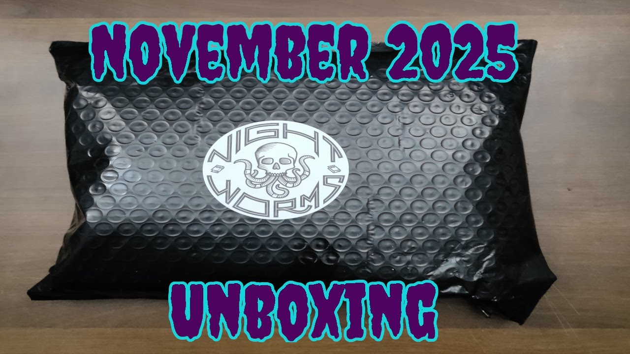 November 2025 Night Worms Unboxing