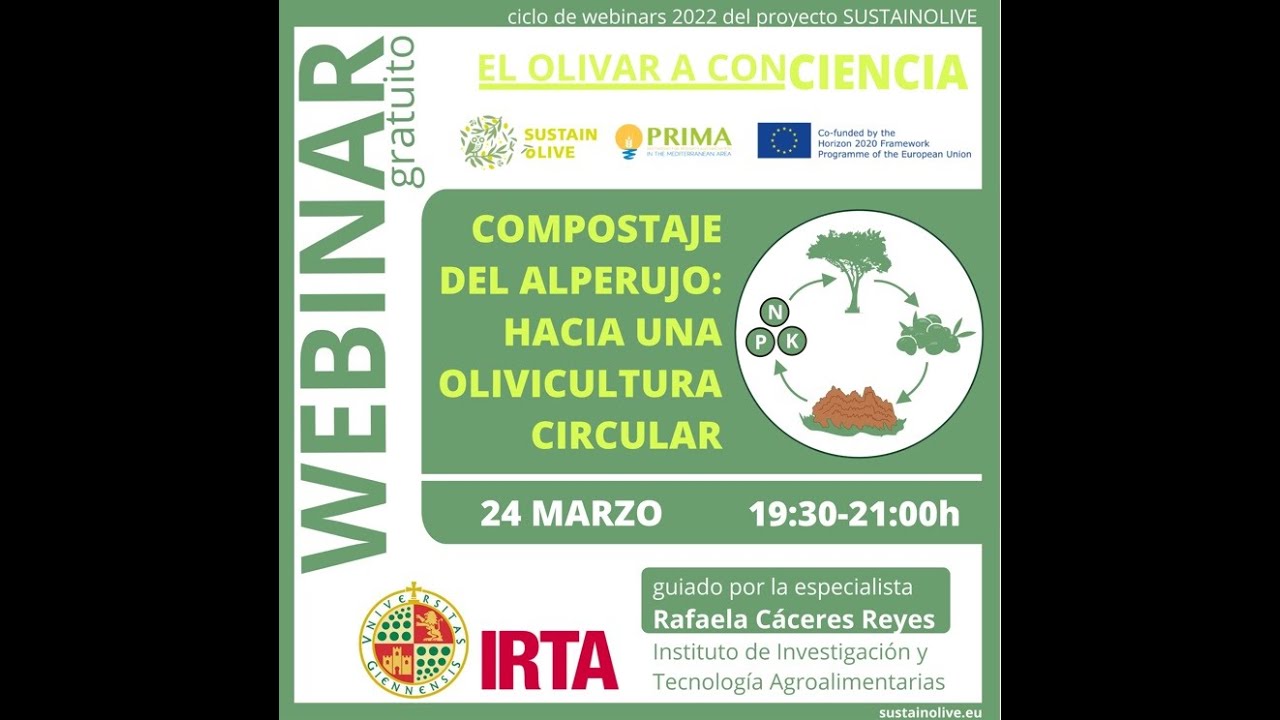 Seminario Compostaje de Alpeorujos. SUSTAINOLIVE
