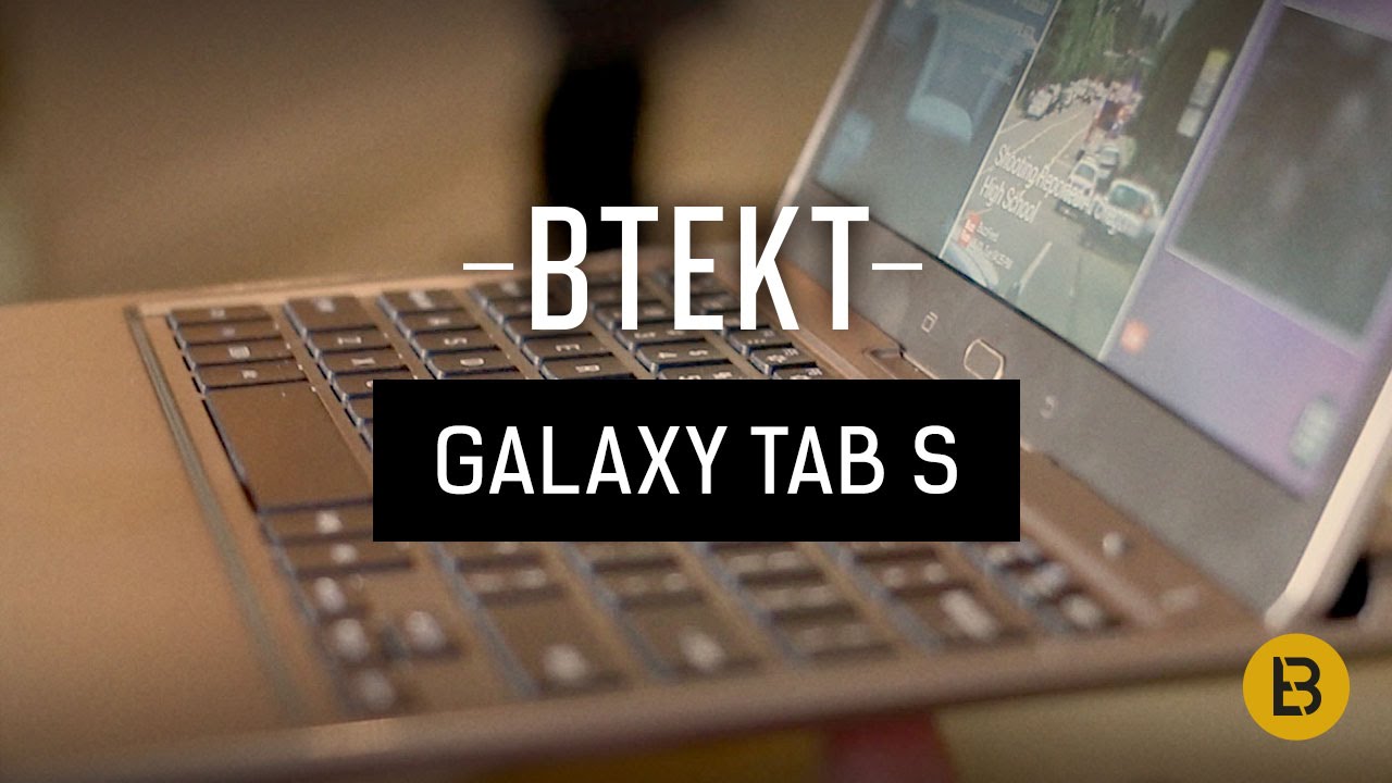 Samsung Galaxy Tab S Keyboard hands-on
